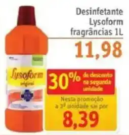 Sonda Desinfetante Lysoform fragrâncias oferta