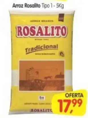Cercadão Arroz Rosalito 5kg oferta