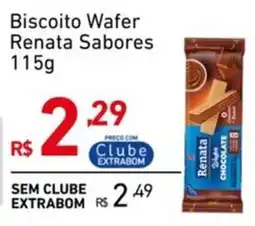 Extrabom Supermercados Biscoito Wafer Renata Sabores oferta