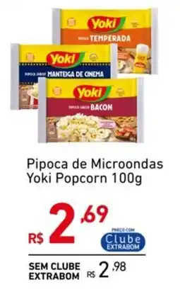 Extrabom Supermercados Pipoca de Microondas Yoki Popcorn oferta