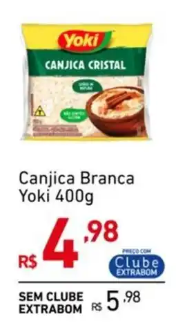 Extrabom Supermercados Canjica Branca Yoki oferta
