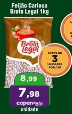 Copercana Feijão Carioca Broto Legal oferta
