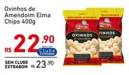 Extrabom Supermercados Ovinhos de Amendoim Elma Chips oferta