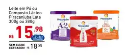 Extrabom Supermercados Leite em Pó ou Composto Lácteo Piracanjuba Lata oferta