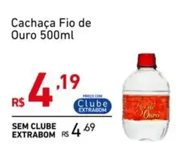 Extrabom Supermercados Cachaça Fio de Ouro oferta