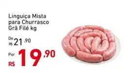 Extrabom Supermercados Linguiça Mista para Churrasco Grā Filé oferta