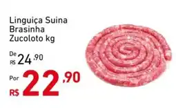 Extrabom Supermercados Linguiça Suina Brasinha Zucoloto oferta
