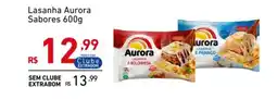 Extrabom Supermercados Lasanha Aurora Sabores oferta
