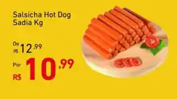 Extrabom Supermercados Salsicha Hot Dog Sadia oferta