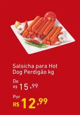 Extrabom Supermercados Salsicha para Hot Dog Perdigão oferta