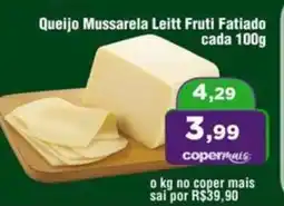 Copercana Queijo Mussarela Leitt Fruti Fatiado oferta