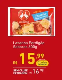 Extrabom Supermercados Lasanha Perdigão Sabores oferta