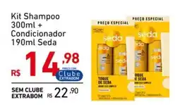 Extrabom Supermercados Kit Shampoo + Condicionador Seda oferta