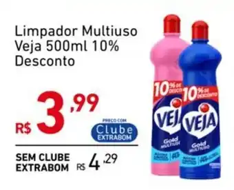 Extrabom Supermercados Limpador Multiuso Veja oferta