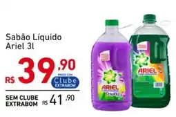 Extrabom Supermercados Sabão Líquido Ariel oferta