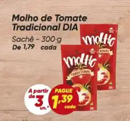 Dia Molho de Tomate Tradicional DIA oferta