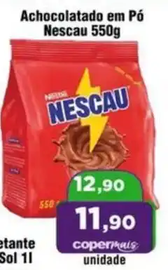 Copercana Achocolatado em Pó Nescau oferta