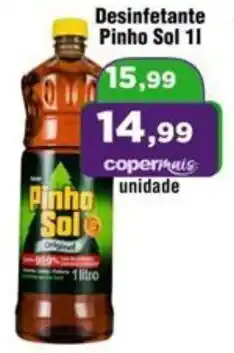 Copercana Desinfetante Pinho Sol oferta