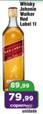 Copercana Whisky Johnnie Walker Red Label oferta