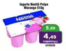Copercana logurte Nestlé Polpa Morango oferta