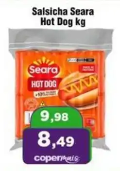 Copercana Salsicha Seara Hot Dog oferta