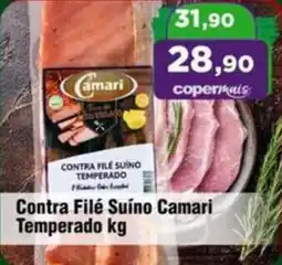 Copercana Contra Filé Suíno Camari Temperado oferta