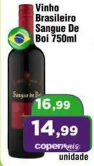Copercana Vinho Brasileiro Sangue De Boi oferta