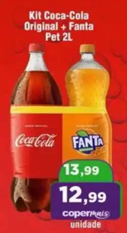 Copercana Kit Coca-Cola Original + Fanta Pet oferta