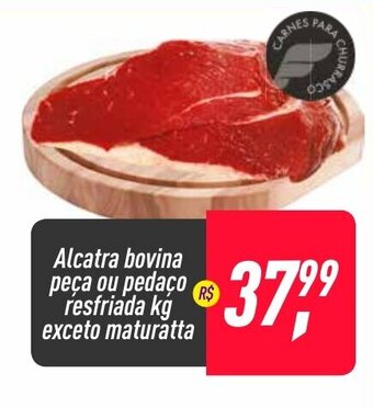 Frangolândia Alcatra Bovina peca ou pedaco resfriada 1kg exceto Maturatta oferta