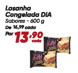 Dia Lasanha Congelada DIA Sabores oferta