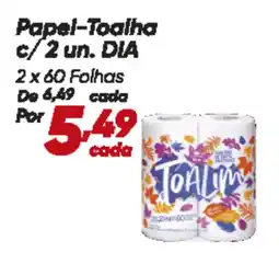 Dia Papel-Toalha c/2 un. DIA oferta