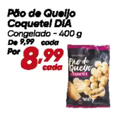 Dia Pão de Queljo Coquetel DÍA Congelado oferta
