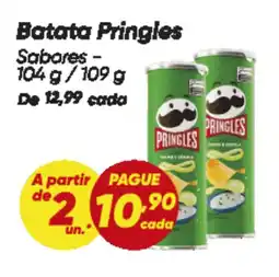 Dia Batata Pringles Sabores oferta