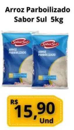 Supermercados Pague Menos Arroz Parboilizado Sabor Sul oferta