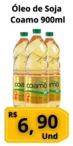 Supermercados Pague Menos Óleo de Soja Coamo oferta