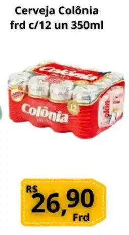 Supermercados Pague Menos Cerveja Colônia frd c/12 un oferta