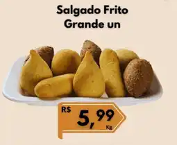 Supermercados Pague Menos Salgado Frito Grande un oferta