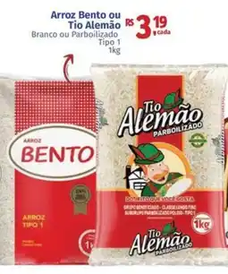 Supermercados Mateus Arroz Bento ou Tio Alemão oferta
