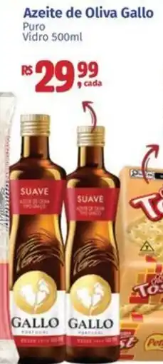 Supermercados Mateus Azeite de Oliva Gallo Puro Vidro oferta