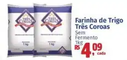 Supermercados Mateus Farinha de Trigo Três Coroas oferta