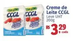 Supermercados Mateus Creme de Leite CCGL Leve UHT oferta