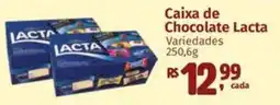 Supermercados Mateus Caixa de Chocolate Lacta Variedades oferta