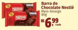 Supermercados Mateus Barra de Chocolate Nestlé Meio Amargo oferta