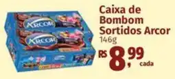 Supermercados Mateus Caixa de Bombom Sortidos Arcor oferta