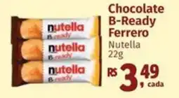 Supermercados Mateus Chocolate B-Ready Ferrero Nutella oferta