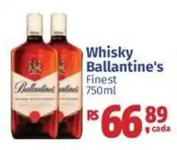 Supermercados Mateus Whisky Ballantine's Finest oferta