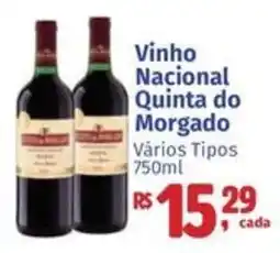 Supermercados Mateus Vinho Nacional Quinta do Morgado Vários Tipos oferta
