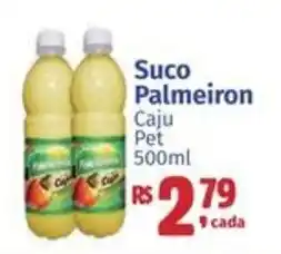 Supermercados Mateus Suco Palmeiron Caju Pet oferta