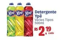 Supermercados Mateus Detergente Ypê oferta