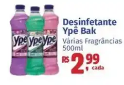Supermercados Mateus Desinfetante Ypê Bak oferta